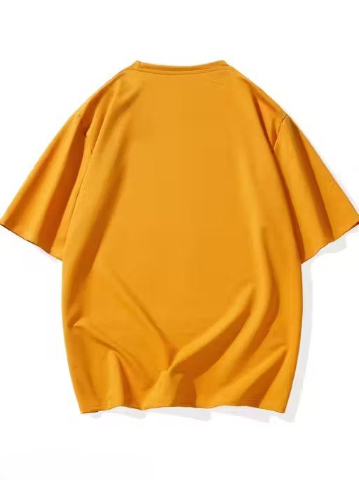 Women Mustard Oversized Printed Flower T-shirt - Image 2